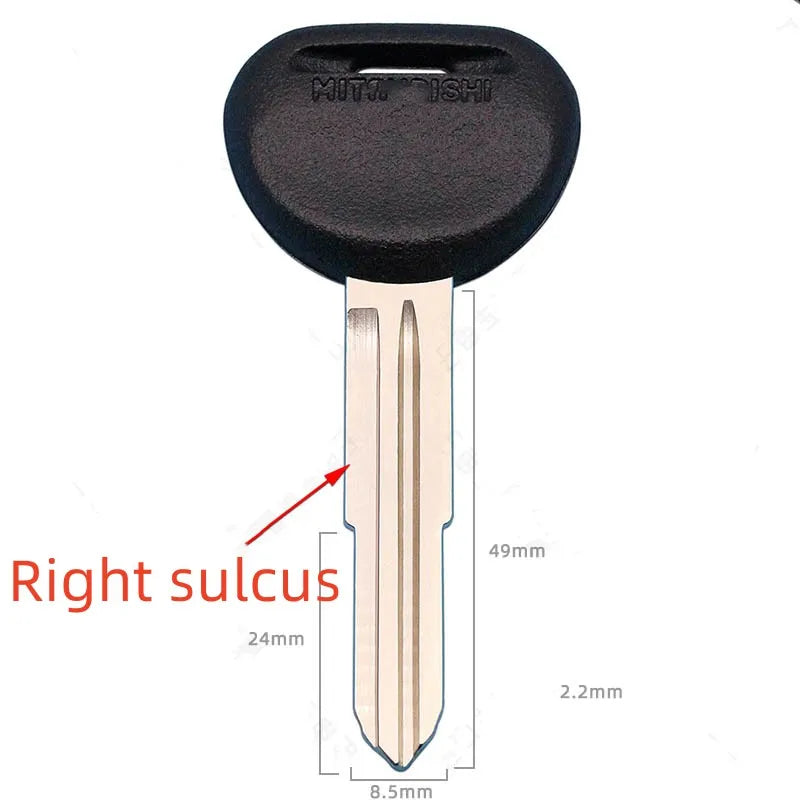 PAJERO KEY,BLANK Right sulcus MB852312