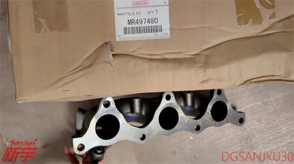 PAJERO3 V77W V67W 6G75 ENGINE MANIFOLD,EXHAUST,LH LEFT MR497480 GENUINE