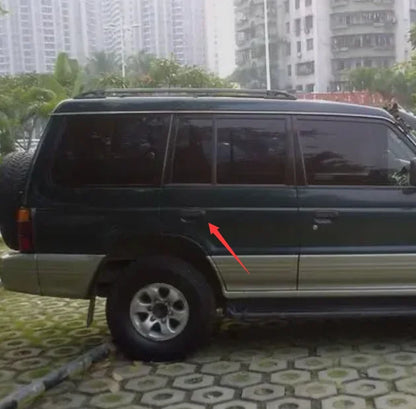 PAJERO2 V20V30V40W HANDLE,DOOR OUTSIDE MR156875 MR156876 MR156877 MR156878 BRIGHT BLACK