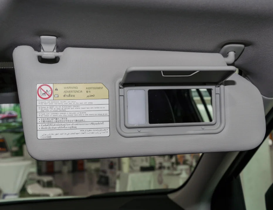 ECLIPSECROSS GK0W SUNVISOR W/MIRROR&LAMP GRAY