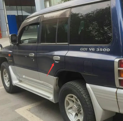 PAJERO2 V20V30V40W HANDLE,DOOR OUTSIDE MR156875 MR156876 MR156877 MR156878 BRIGHT BLACK