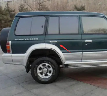 PAJERO2 V20V30V40W HANDLE,DOOR OUTSIDE MR156875 MR156876 MR156877 MR156878 BRIGHT BLACK