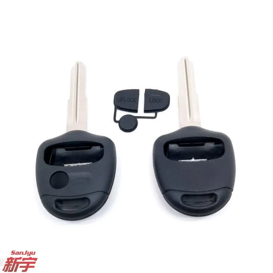 FOR Mitsubishi ASX LANCER OUTLANDER PAJERO GRANDIS L200 remote control straight key replacement housing shell