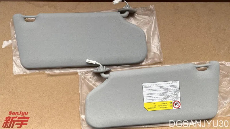 ASX SUNVISOR W/MIRROR&LAMP BLUISH GRAY