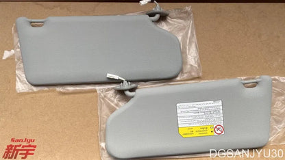 ASX SUNVISOR W/MIRROR&LAMP BLUISH GRAY