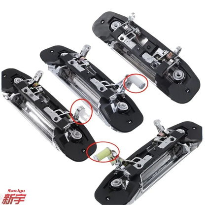 PAJERO2 V20V30V40W HANDLE,DOOR OUTSIDE MR156875 MR156876 MR156877 MR156878 BRIGHT BLACK