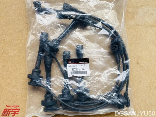 PAJERO V33V63V73V75V65W PAJEROSPORT K96K99K86W 6G72 6G74  CABLE SET,SPARK PLUG MD371794 GENUINE