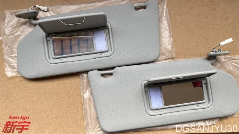 ASX SUNVISOR W/MIRROR&LAMP BLUISH GRAY
