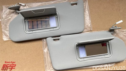 ASX SUNVISOR W/MIRROR&LAMP BLUISH GRAY