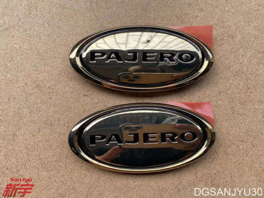 PAJERO3 V70V60 FRONT FENDER  PAJERO MARK LOGO GOLD