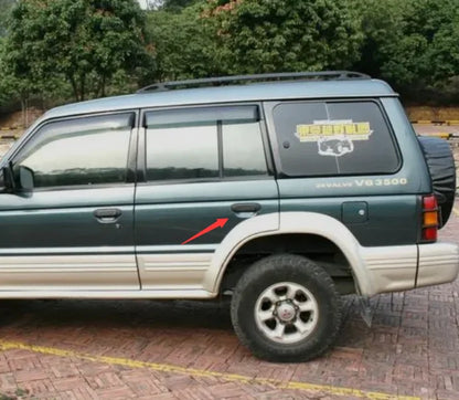 PAJERO2 V20V30V40W HANDLE,DOOR OUTSIDE MR156875 MR156876 MR156877 MR156878 BRIGHT BLACK