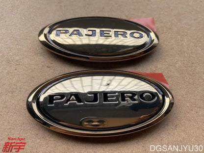 PAJERO3 V70V60 FRONT FENDER  PAJERO MARK LOGO GOLD