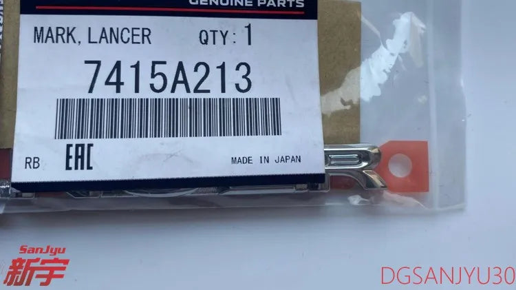 LANCER EVOLUTION10 EVOX CZ4A MARK,LANCER 7415A213 Original