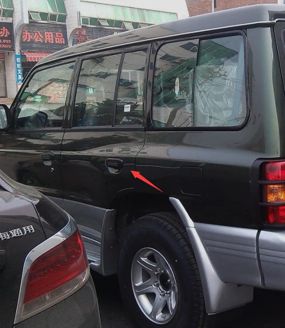PAJERO2 V20V30V40W HANDLE,DOOR OUTSIDE MR156875 MR156876 MR156877 MR156878 BRIGHT BLACK