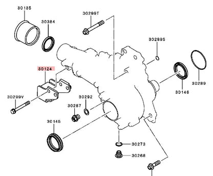 OUTLANDER ASX EVO10 ECLIPSECROSS DAMPER,T/F TRANSFER DYNAMIC 3201A019