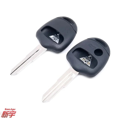 FOR Mitsubishi ASX LANCER OUTLANDER PAJERO GRANDIS L200 remote control straight key replacement housing shell