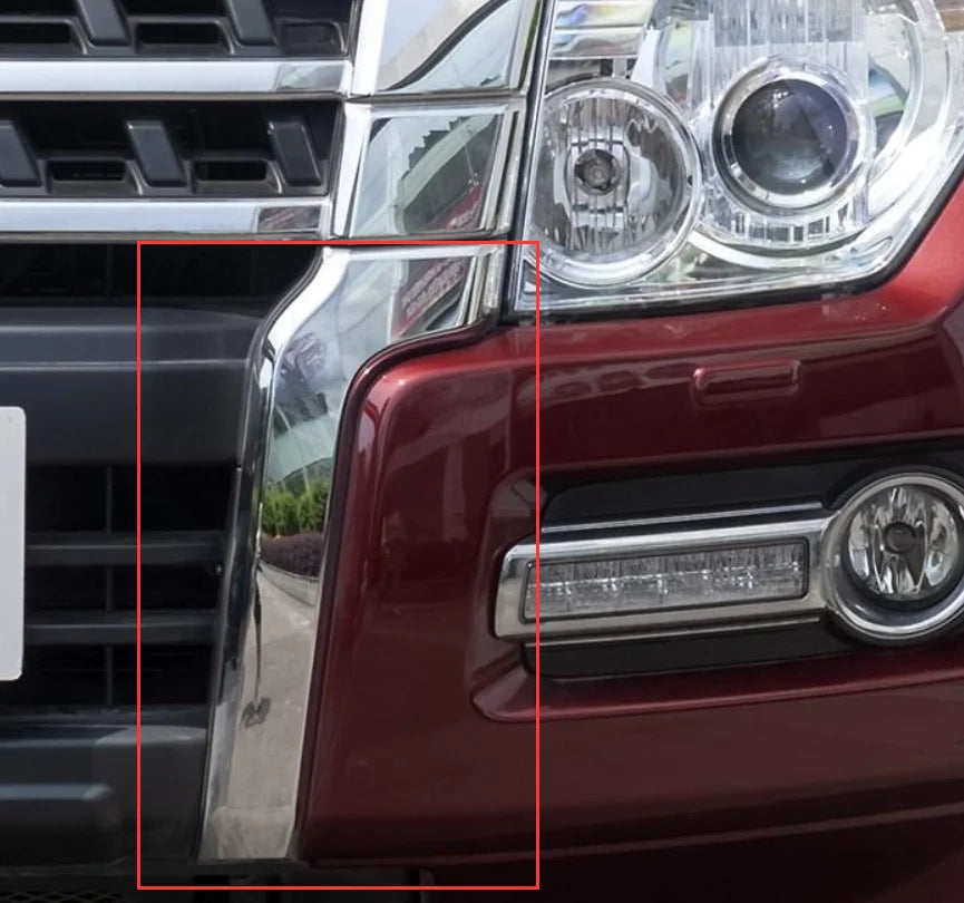 PAJERO V90WV80W GARNISH,FRONT BUMPER SIDE 6407A121 6407A122 MY2015-2021 GENUIE