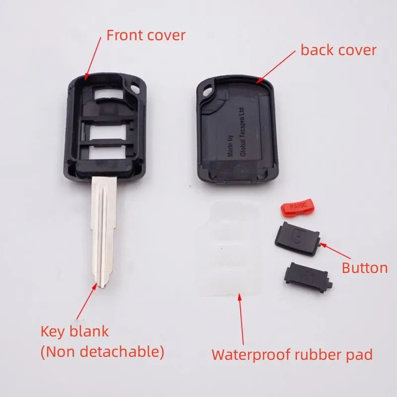 FOR Mitsubishi ASX LANCER OUTLANDER Smart Key Housing Assembly to replace the remote control right slot