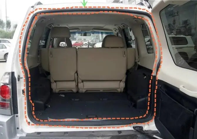 PAJERO3 V70W V60W WEATHERSTRIP,BACK DOOR OPENING MR437186 MR437182
