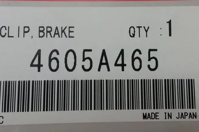 PAJERO V97W V98 CLIP,FRONT BRAKE 4605A465