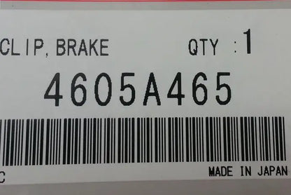 PAJERO V97W V98 CLIP,FRONT BRAKE 4605A465