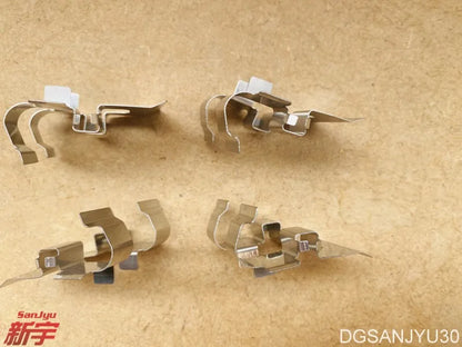 PAJERO IO H76 TR4 GALANT EA0A SPACE WOGAN N30W N40W CLIP SET,REAR BRAKE MR389621