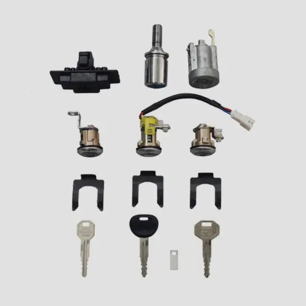 PAJERO V30W V20W CYLINDER & KEY SET,LOCK