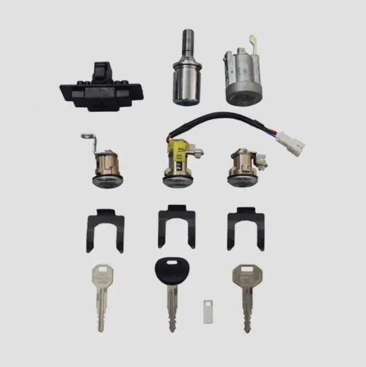 PAJERO V30W V20W CYLINDER & KEY SET,LOCK