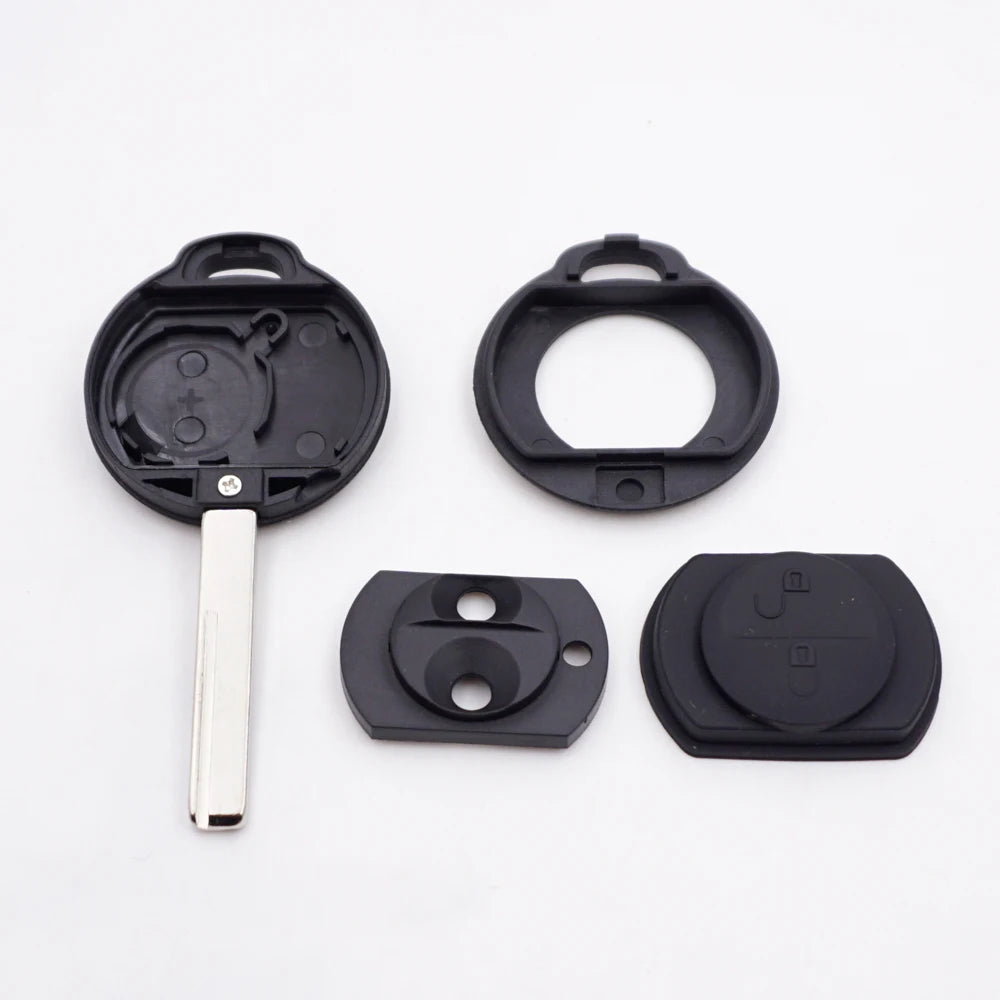 Applicable to Mitsubishi Colt Straight 2-button Key Old Smart Four Remote Control Replacement Shell