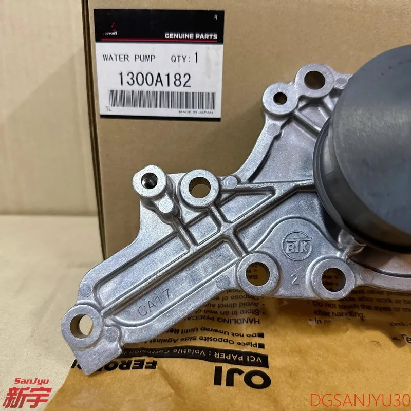 OUTLANDER2 CW6W 6B31 3.0 PAJEROSPORT2 KH6W WATER PUMP ASSY 1300A182 GENUINE