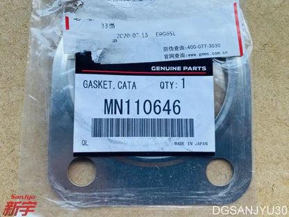 PAJERO V60V70V80V90 6G7XENGINEGASKET,CATALYTIC CONVERTER MN110646 GENUINE