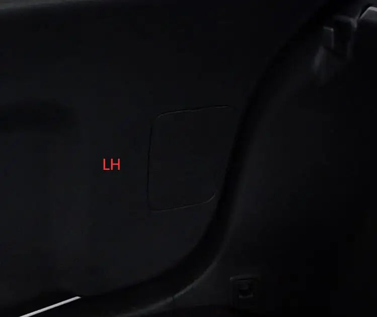 ASX COVER,RR END TRIM Tailgate trim cover BLACK