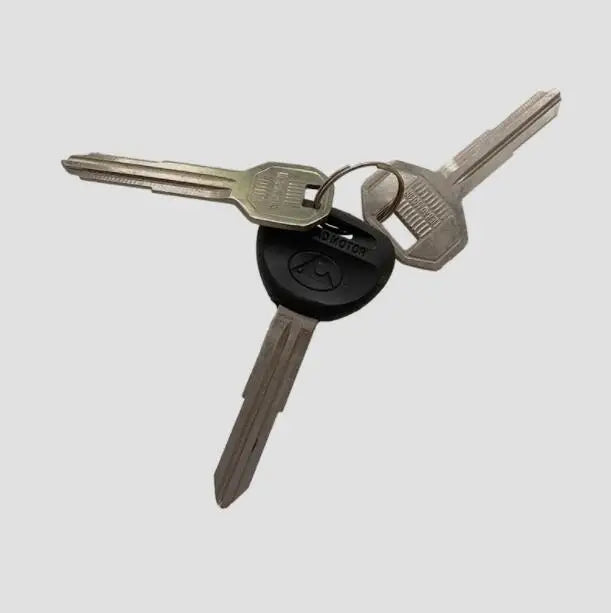 PAJERO V30W V20W KEY3 Straight iron key 3pcs