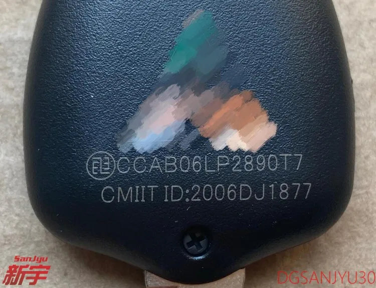 ASX LANCER OUTLANDER2/3 KEY,DOOR LOCK TRANSMITTER FOR IMMOBILIZER 6370A159 Original 2006DJ1877 CCAB06LP2890T7