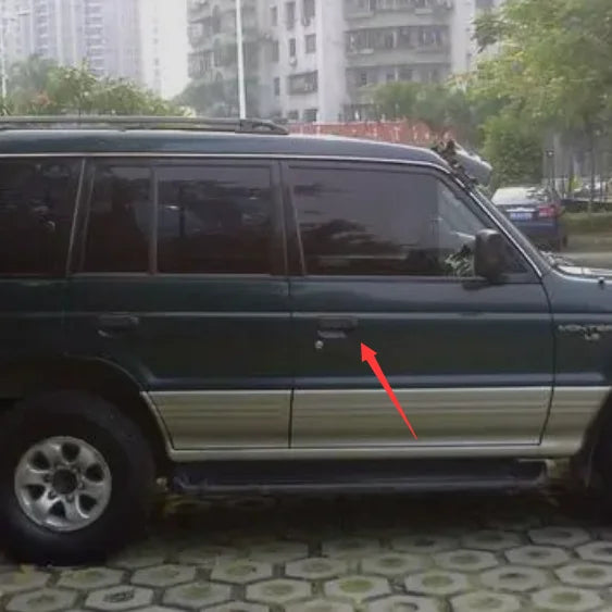 PAJERO2 V20V30V40W HANDLE,DOOR OUTSIDE MR156875 MR156876 MR156877 MR156878 BRIGHT BLACK